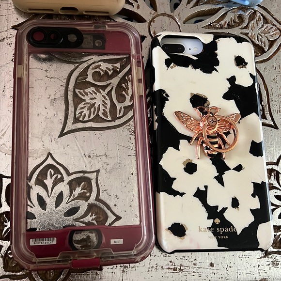 Kate spade New York case flowers iphone bee ring holder lifeproof